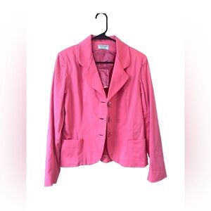 AVERARDO BESSI Italian Vintage MADE IN ITALY Barbie Pink Blazer Jacket Women’s